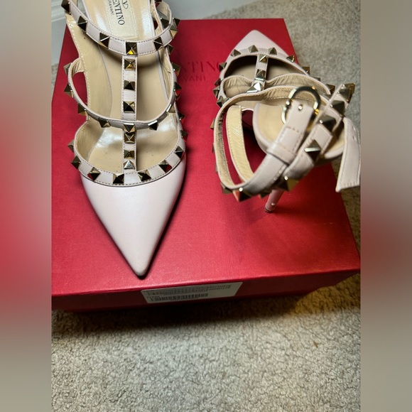 Valentino studded heel sandals - Picture 3 of 6